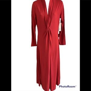 Soft Surroundings Lagia Maxi Red Dahlia NWT 110$